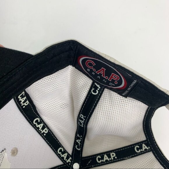 BENTLEY Bethesda White Unisex Baseball Cap NWT - Picture 5 of 5